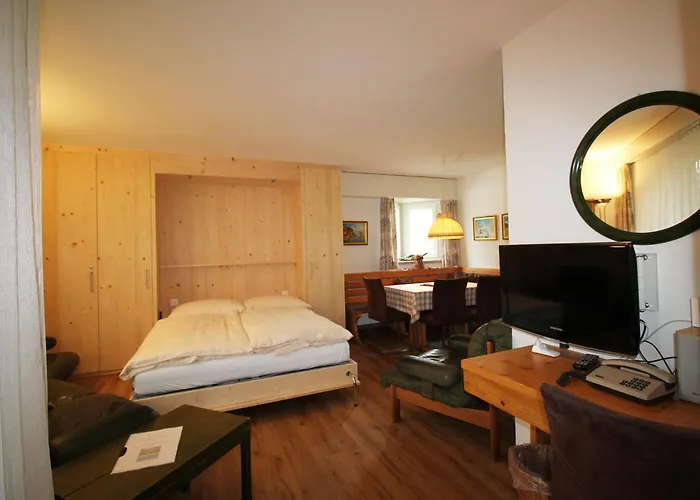 Residenza Lagrev 1 1 2 Zimmerwohnung Nr 001 - Typ 15a - Hochparterre - Nord West Sils Maria